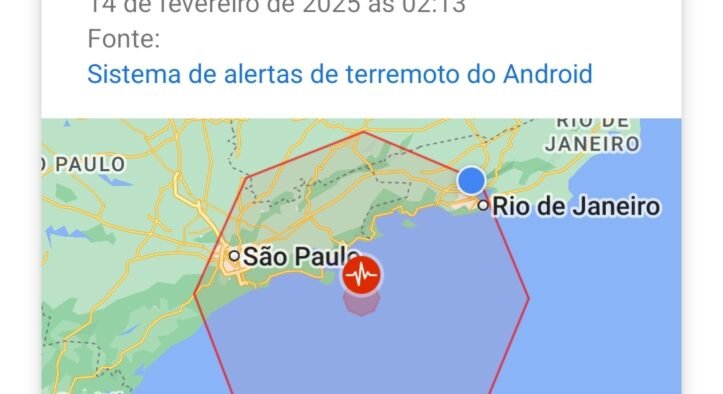 Terremoto no Brasil Hoje: Magnitude 5,5 Sacode São Paulo e Rio de Janeiro em 2025